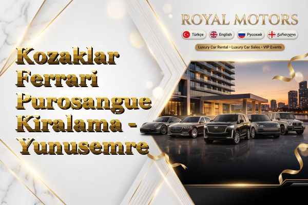 Kozaklar Ferrari Purosangue Kiralama - Yunusemre