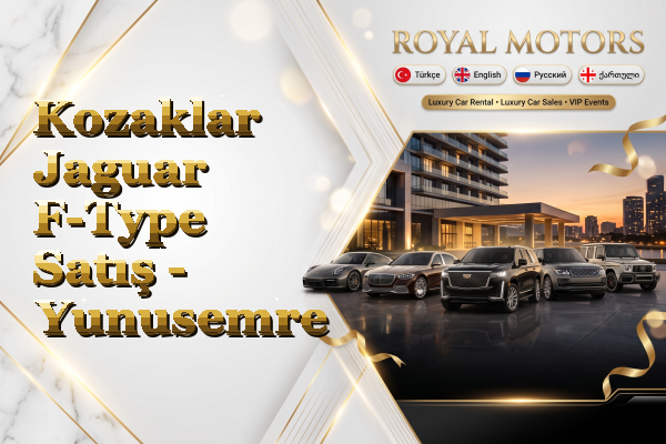 Kozaklar Jaguar F-Type Satış - Yunusemre