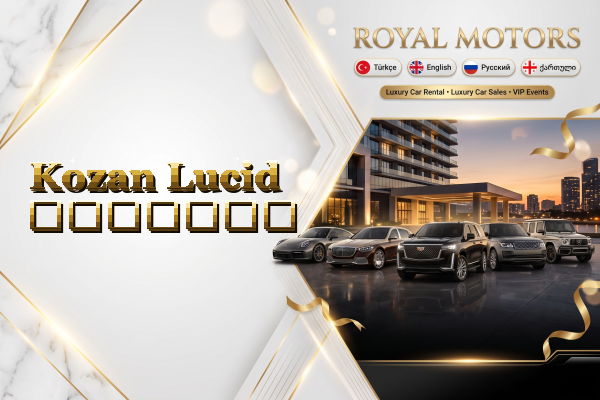 Kozan Lucid გაყიდვა
