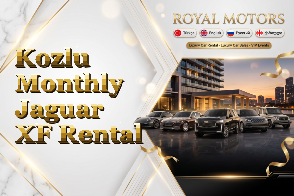 Kozlu Monthly Jaguar XF Rental