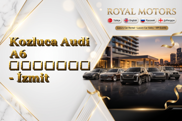 Kozluca Audi A6 გაყიდვა - İzmit