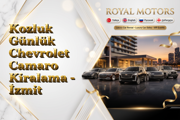 Kozluk Günlük Chevrolet Camaro Kiralama - İzmit