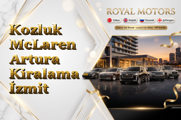 Kozluk McLaren Artura Kiralama - İzmit