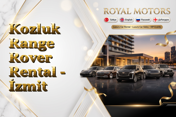 Kozluk Range Rover Rental - İzmit