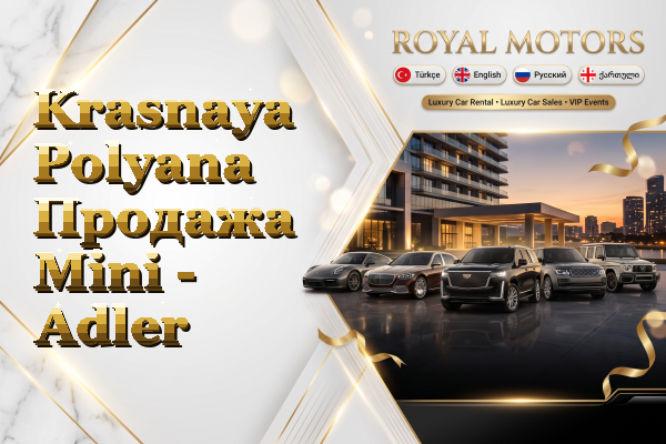 Krasnaya Polyana Продажа Mini - Adler