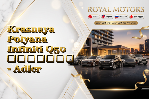 Krasnaya Polyana Infiniti Q50 გაყიდვა - Adler