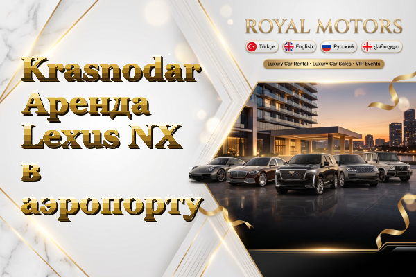 Krasnodar Аренда Lexus NX в аэропорту