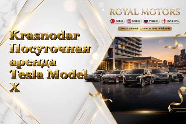 Krasnodar Посуточная аренда Tesla Model X