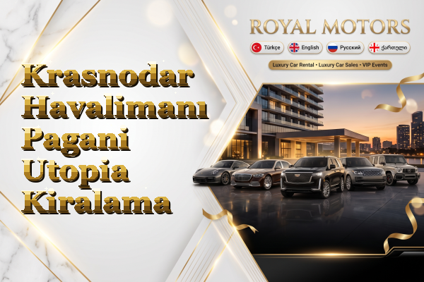 Krasnodar Havalimanı Pagani Utopia Kiralama