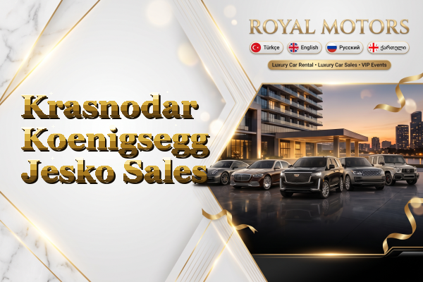 Krasnodar Koenigsegg Jesko Sales