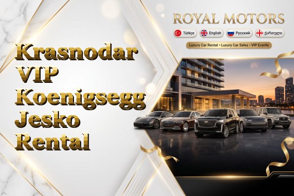 Krasnodar VIP Koenigsegg Jesko Rental