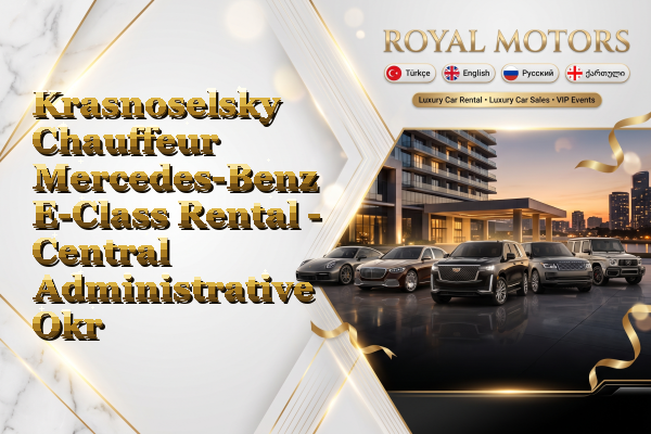 Krasnoselsky Chauffeur Mercedes-Benz E-Class Rental - Central Administrative Okrug