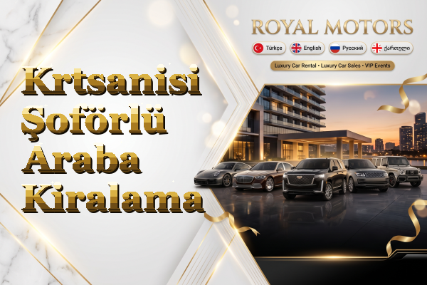 Krtsanisi Şoförlü Araba Kiralama