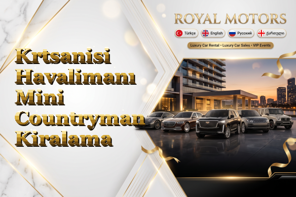 Krtsanisi Havalimanı Mini Countryman Kiralama