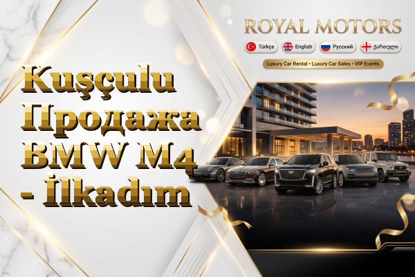 Kuşçulu Продажа BMW M4 - İlkadım