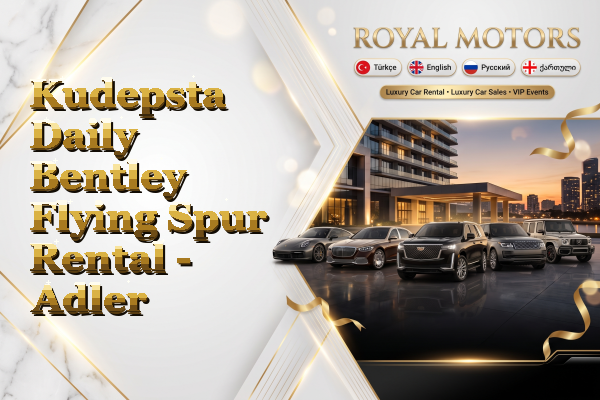 Kudepsta Daily Bentley Flying Spur Rental - Adler
