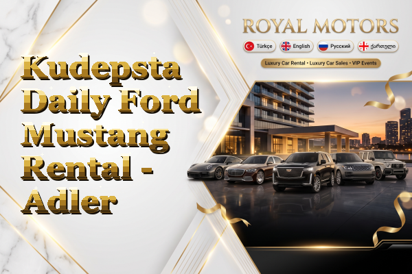 Kudepsta Daily Ford Mustang Rental - Adler