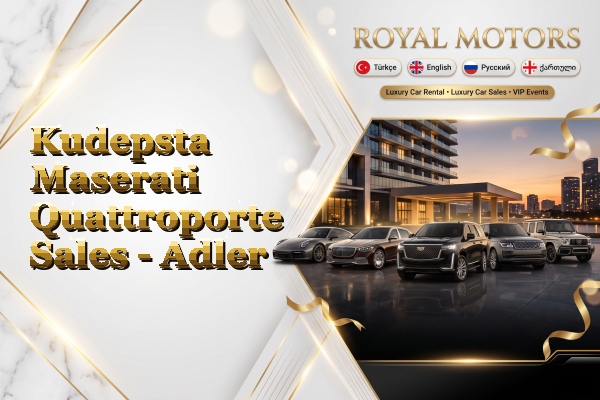 Kudepsta Maserati Quattroporte Sales - Adler