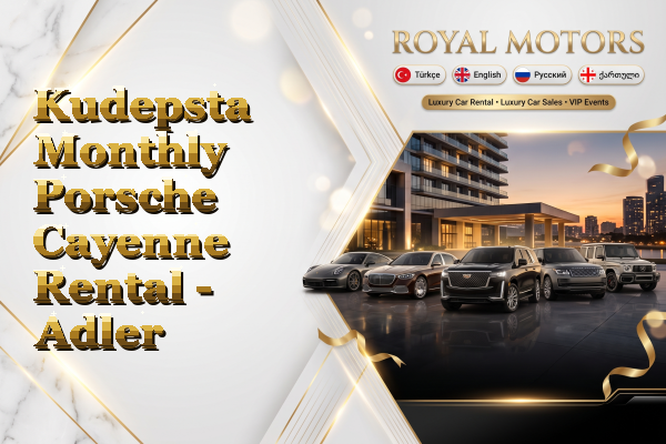Kudepsta Monthly Porsche Cayenne Rental - Adler