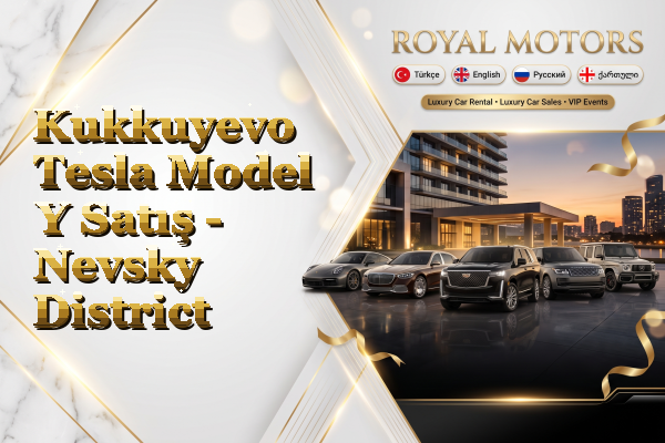 Kukkuyevo Tesla Model Y Satış - Nevsky District