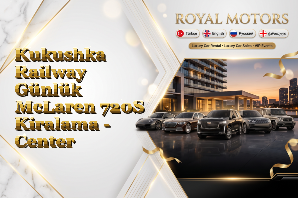 Kukushka Railway Günlük McLaren 720S Kiralama - Center