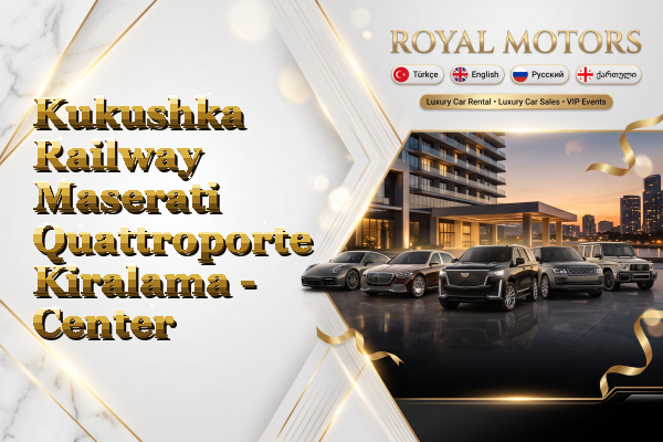 Kukushka Railway Maserati Quattroporte Kiralama - Center