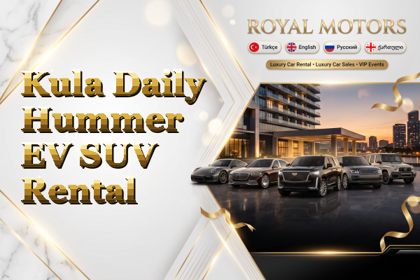 Kula Daily Hummer EV SUV Rental