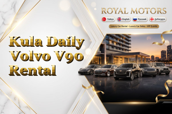 Kula Daily Volvo V90 Rental