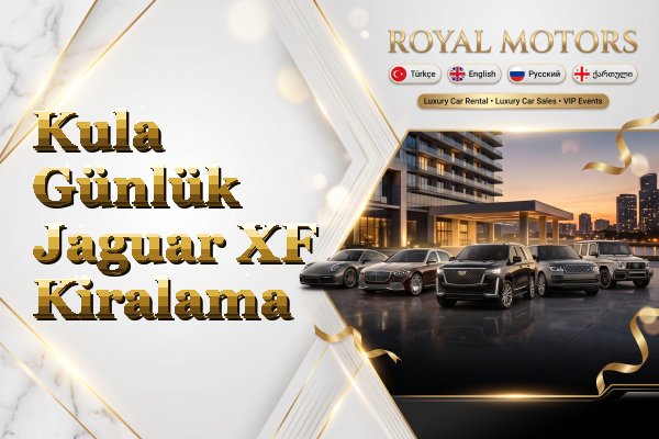 Kula Günlük Jaguar XF Kiralama