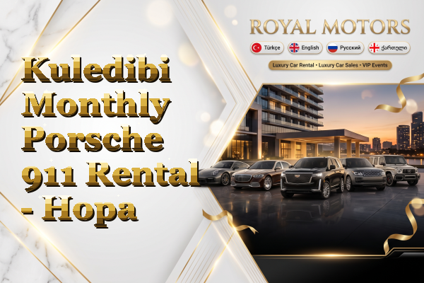 Kuledibi Monthly Porsche 911 Rental - Hopa