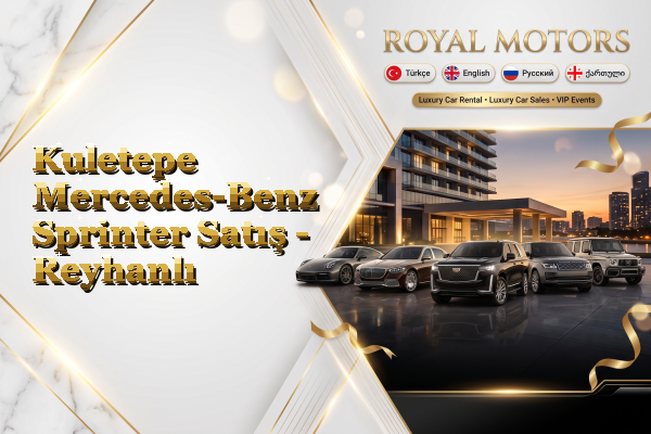 Kuletepe Mercedes-Benz Sprinter Satış - Reyhanlı