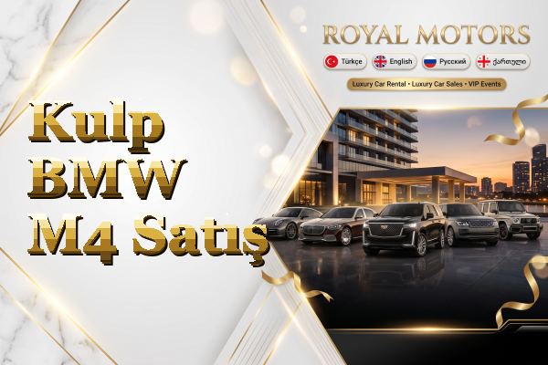 Kulp BMW M4 Satış