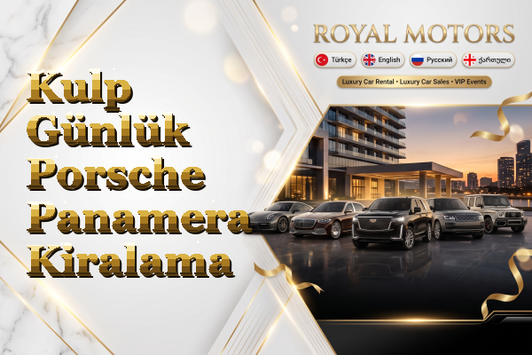 Kulp Günlük Porsche Panamera Kiralama