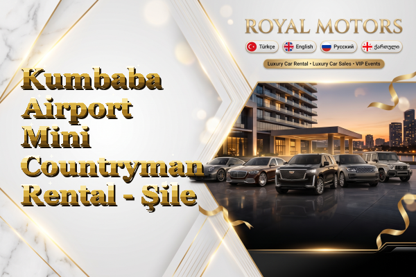 Kumbaba Airport Mini Countryman Rental - Şile