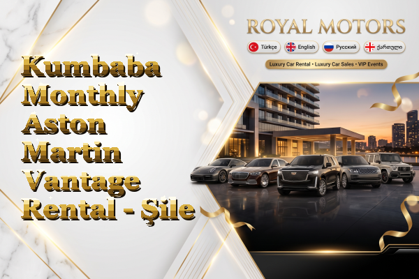 Kumbaba Monthly Aston Martin Vantage Rental - Şile