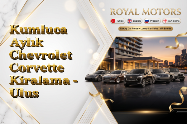 Kumluca Aylık Chevrolet Corvette Kiralama - Ulus