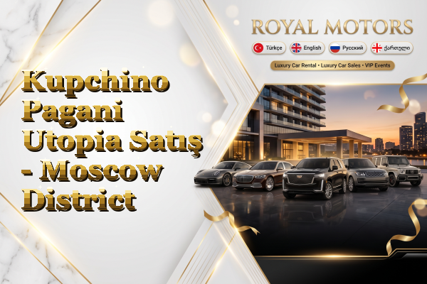 Kupchino Pagani Utopia Satış - Moscow District