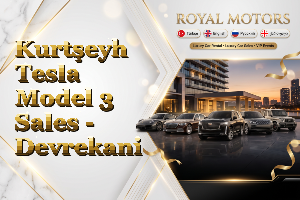 Kurtşeyh Tesla Model 3 Sales - Devrekani