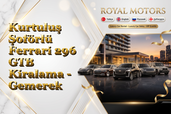 Kurtuluş Şoförlü Ferrari 296 GTB Kiralama - Gemerek