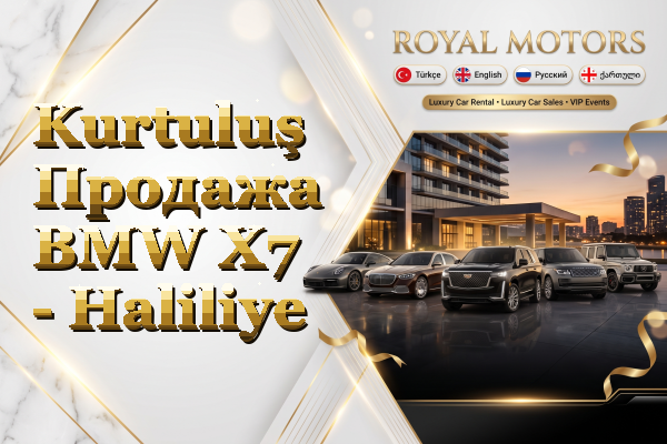 Kurtuluş Продажа BMW X7 - Haliliye