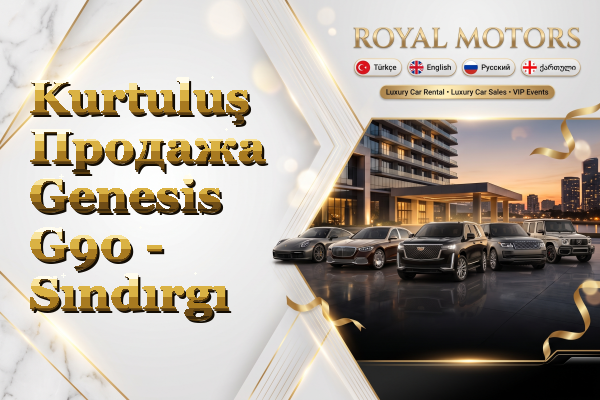Kurtuluş Продажа Genesis G90 - Sındırgı