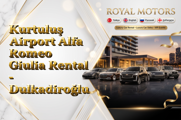 Kurtuluş Airport Alfa Romeo Giulia Rental - Dulkadiroğlu