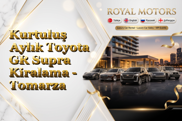Kurtuluş Aylık Toyota GR Supra Kiralama - Tomarza