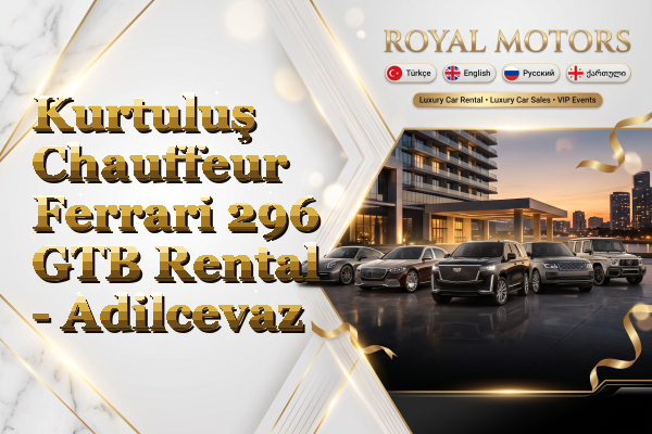 Kurtuluş Chauffeur Ferrari 296 GTB Rental - Adilcevaz