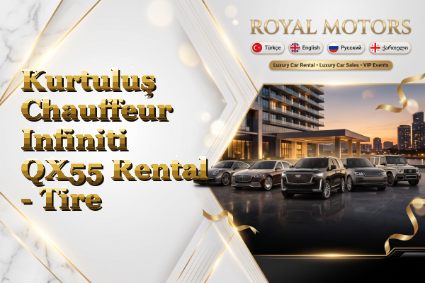 Kurtuluş Chauffeur Infiniti QX55 Rental - Tire