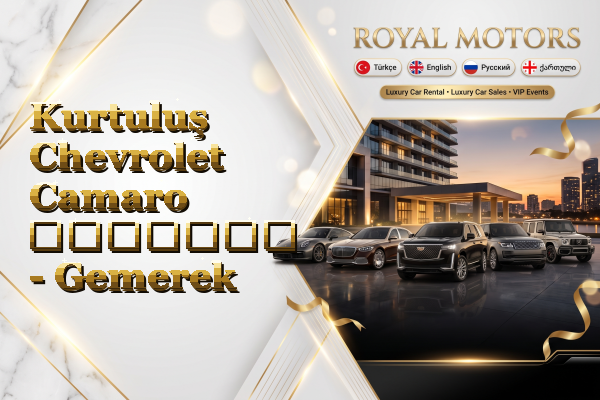Kurtuluş Chevrolet Camaro გაყიდვა - Gemerek