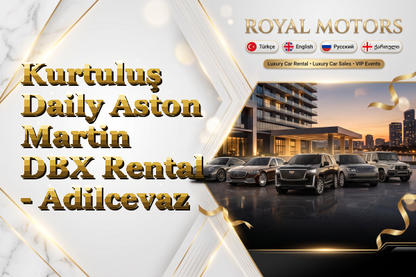 Kurtuluş Daily Aston Martin DBX Rental - Adilcevaz