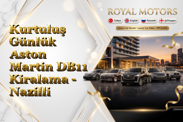 Kurtuluş Günlük Aston Martin DB11 Kiralama - Nazilli