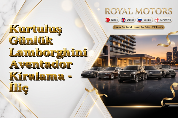 Kurtuluş Günlük Lamborghini Aventador Kiralama - İliç