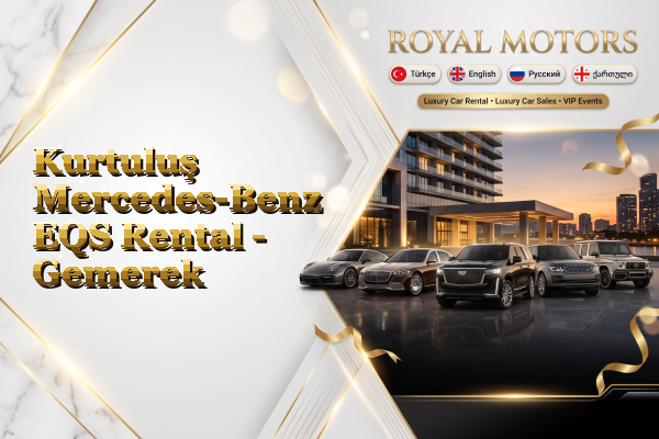 Kurtuluş Mercedes-Benz EQS Rental - Gemerek